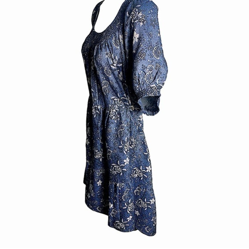 Torrid Blue Mini Dress with Stylish Design - Picture 6 of 10